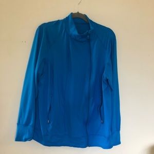 Livi Active (Lane Bryant) blue track jacket 14/16
